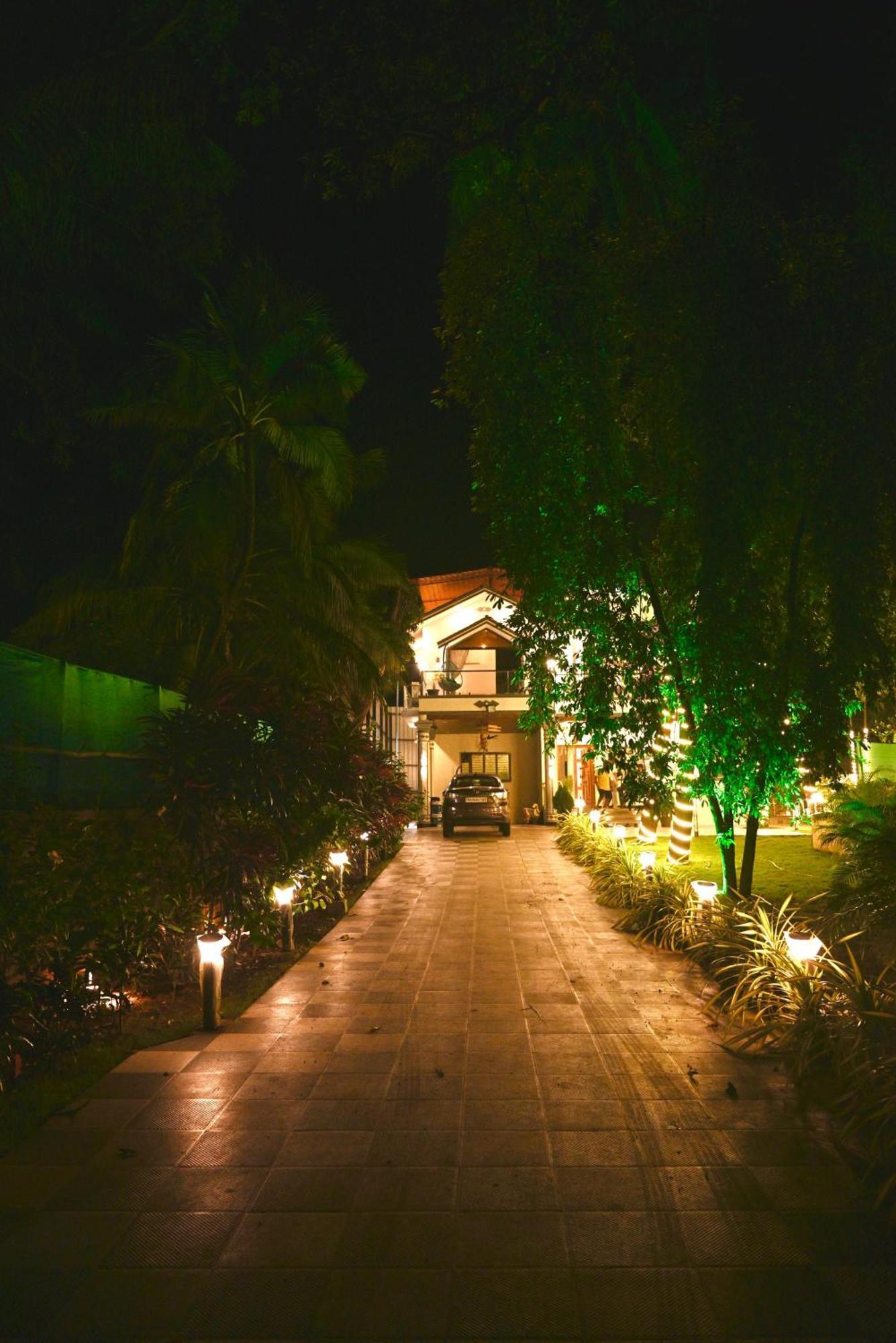 אליבג Seas The Day Luxurious 5Bhk Villa 2Min From Awas Beach With Huge Private Pool מראה חיצוני תמונה