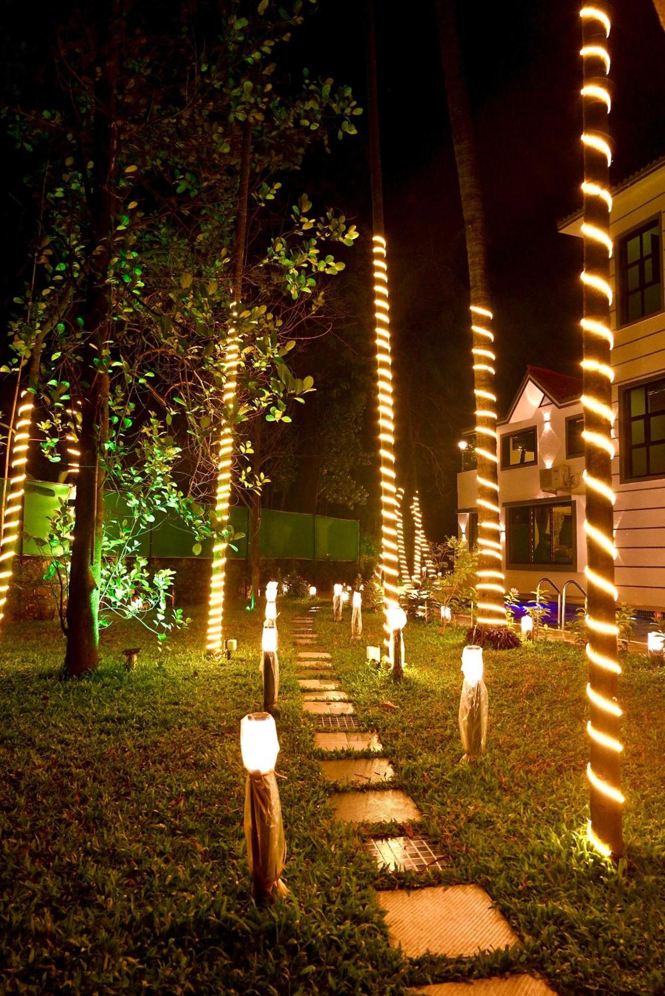 אליבג Seas The Day Luxurious 5Bhk Villa 2Min From Awas Beach With Huge Private Pool מראה חיצוני תמונה