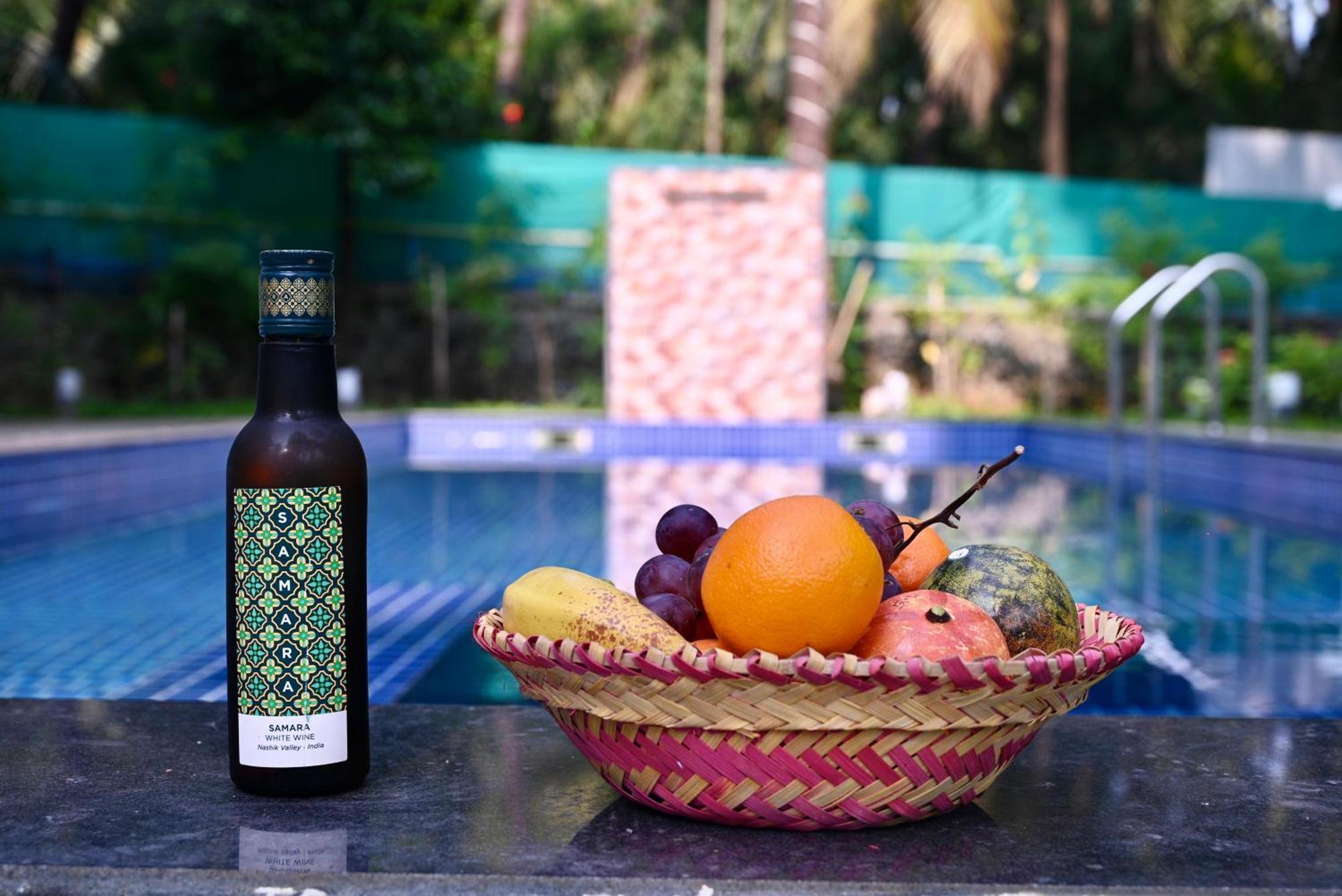 אליבג Seas The Day Luxurious 5Bhk Villa 2Min From Awas Beach With Huge Private Pool מראה חיצוני תמונה