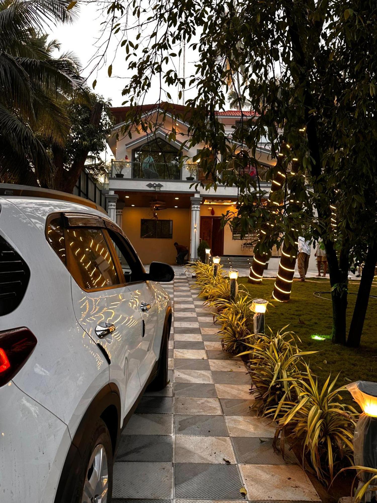 אליבג Seas The Day Luxurious 5Bhk Villa 2Min From Awas Beach With Huge Private Pool מראה חיצוני תמונה