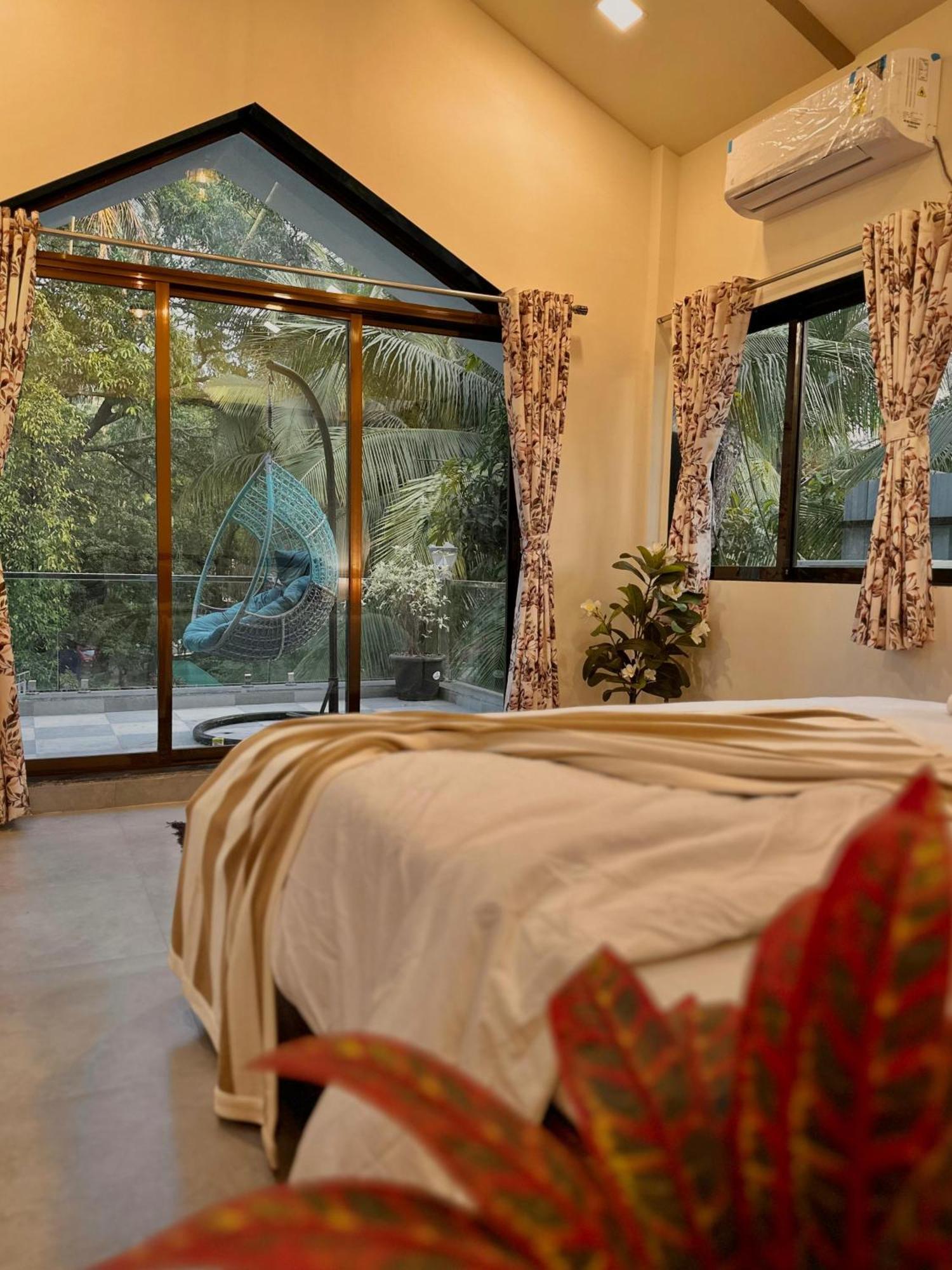 אליבג Seas The Day Luxurious 5Bhk Villa 2Min From Awas Beach With Huge Private Pool מראה חיצוני תמונה