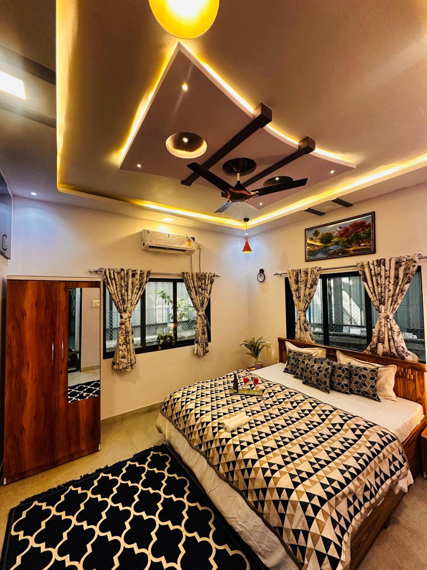אליבג Seas The Day Luxurious 5Bhk Villa 2Min From Awas Beach With Huge Private Pool מראה חיצוני תמונה