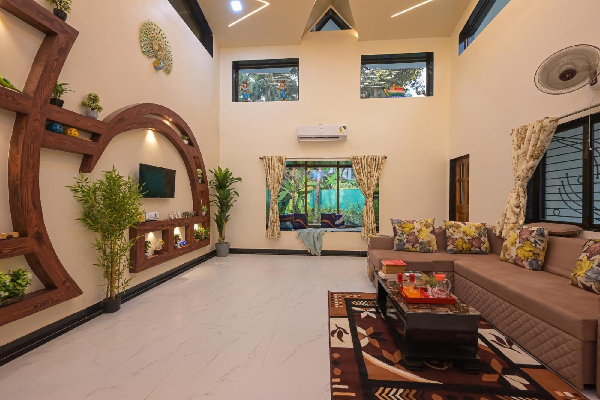 אליבג Seas The Day Luxurious 5Bhk Villa 2Min From Awas Beach With Huge Private Pool מראה חיצוני תמונה