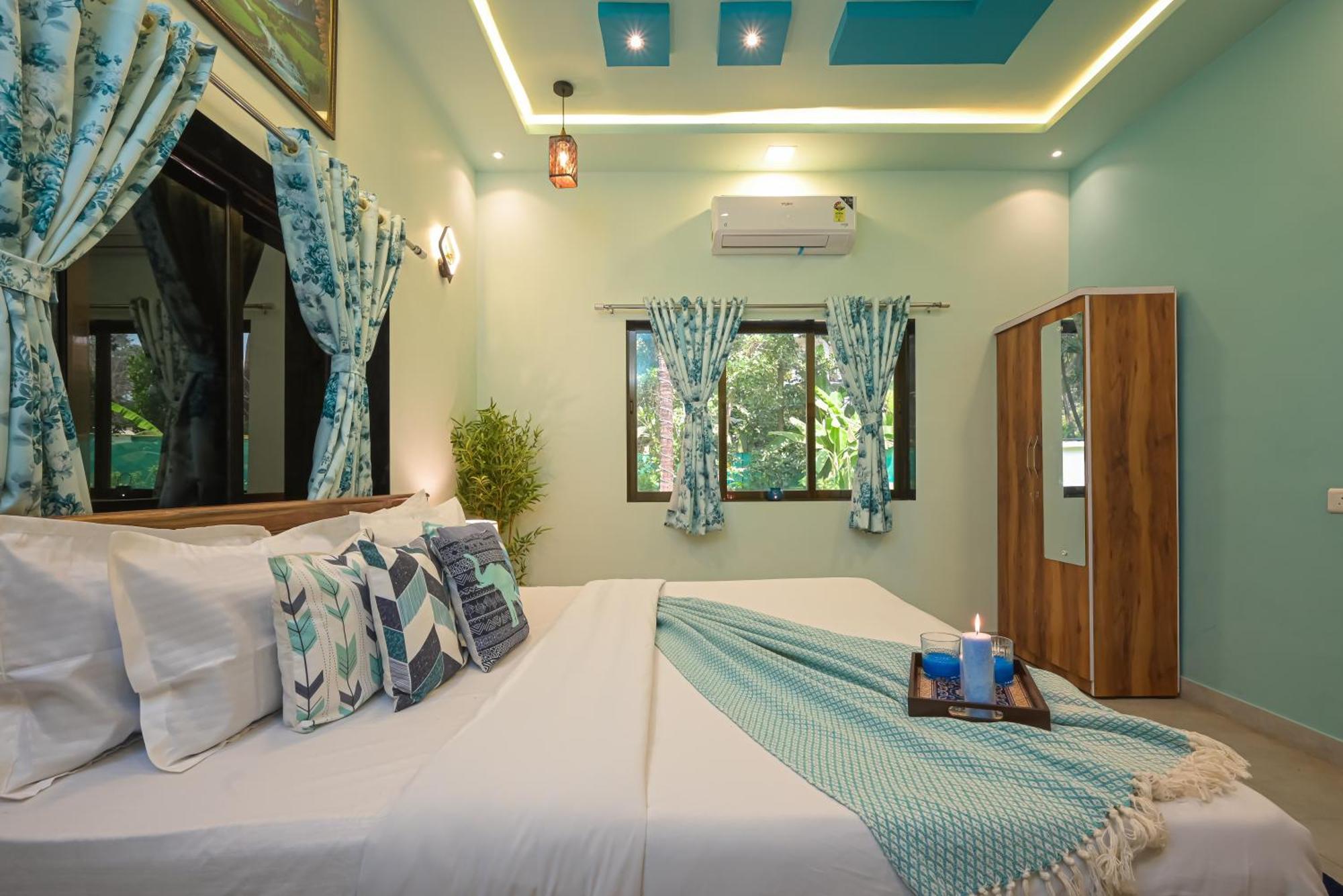 אליבג Seas The Day Luxurious 5Bhk Villa 2Min From Awas Beach With Huge Private Pool מראה חיצוני תמונה