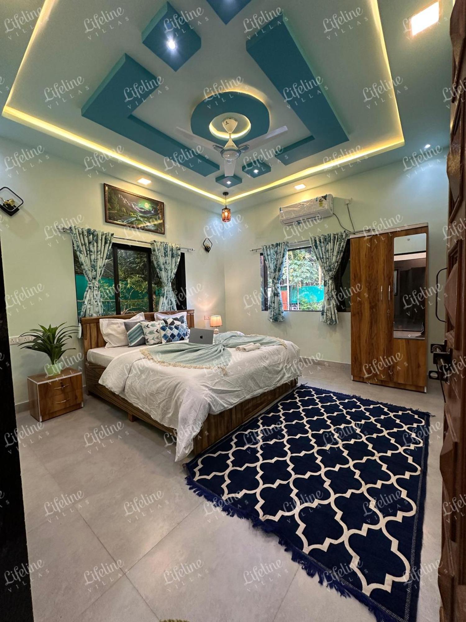אליבג Seas The Day Luxurious 5Bhk Villa 2Min From Awas Beach With Huge Private Pool מראה חיצוני תמונה