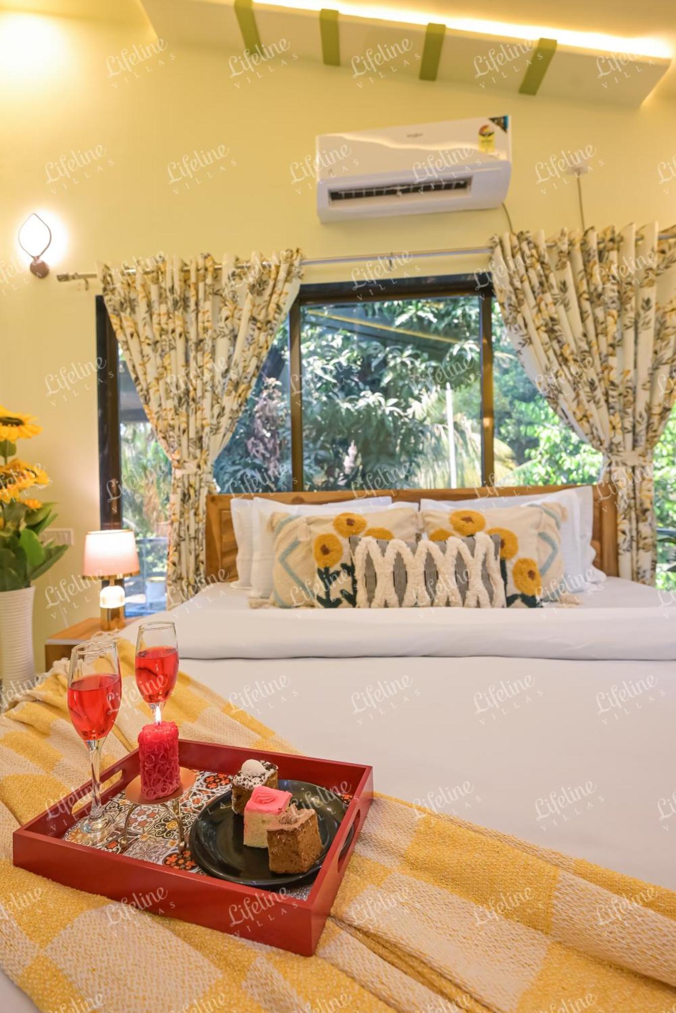 אליבג Seas The Day Luxurious 5Bhk Villa 2Min From Awas Beach With Huge Private Pool מראה חיצוני תמונה